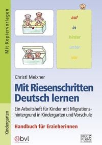 Produktbild: Mit Riesenschritten Deutsch lernen - Handbuch