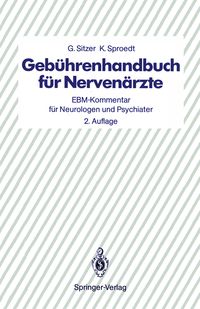 Produktbild: Geb&uuml;hrenhandbuch f&uuml;r Nerven&auml;rzte