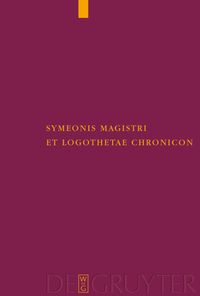 Produktbild: Symeonis Magistri et Logothetae Chronicon