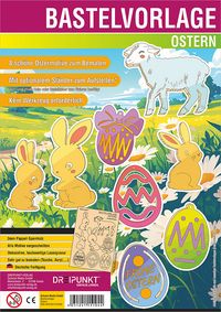 Produktbild: Bastelvorlage Ostern