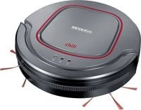 Produktbild: Severin RB 7025 Saugroboter Platin-Grau, Granat Rot, Schwarz inkl. Akku