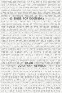 Produktbild: 60 Signs for Doomsday