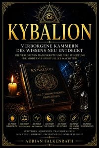 Produktbild: Das Kybalion: Die 7 hermetischen Prinzipien verstehen und anwenden  Mentalit&auml;t, Schwingung, Polarit&auml;t und spirituelles Wachstum im Alltag nutzen