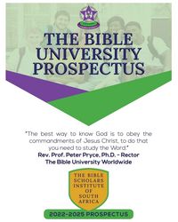 Produktbild: The Bible University Prospectus