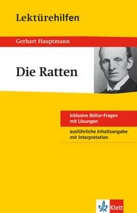 Produktbild: Klett Lekt&uuml;rehilfen Gerhart Hauptmann, Die Ratten