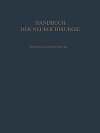 Produktbild: Klinik und Behandlung der Raumbeengenden Intrakraniellen Prozesse I