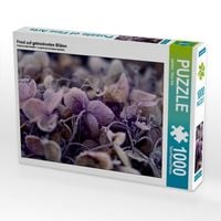 Produktbild: CALVENDO Puzzle Frost auf getrockneten Bl&uuml;ten | 1000 Teile Lege-Gr&ouml;&szlig;e 64x48cm Foto-Puzzle f&uuml;r gl&uuml;ckliche Stunden