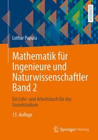 Produktbild: Mathematik f&uuml;r Ingenieure und Naturwissenschaftler Band 2
