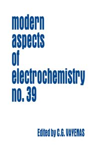 Produktbild: Modern Aspects of Electrochemistry 39