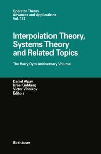 Produktbild: Interpolation Theory, Systems Theory and Related Topics