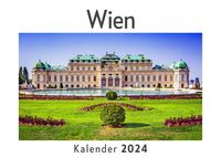 Produktbild: Wien (Wandkalender 2024, Kalender DIN A4 quer, Monatskalender im Querformat mit Kalendarium, Das perfekte Geschenk)