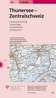 Produktbild: 101 Thunersee - Zentralschweiz