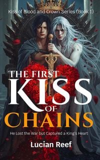 Produktbild: The First Kiss of Chains: He Lost the War but Captured a King's Heart (Kiss of Blood and Crown Series, #1)