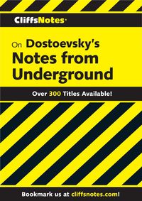 Produktbild: CliffsNotes on Dostoevsky's Notes from Underground