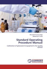 Produktbild: Standard Operating Procedure Manual