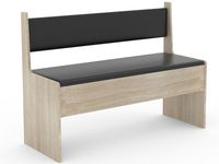 Produktbild: Holz Eckbank Sitzbank Bank Truhe Esal Breite 110cm