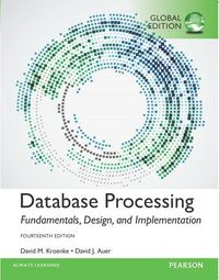 Produktbild: Database Processing: Fundamentals, Design, and Implementation, Global Edition