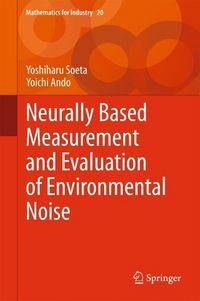 Produktbild: Neurally Based Measurement and Evaluation of Environmental Noise