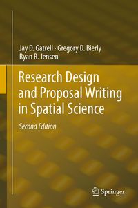 Produktbild: Research Design and Proposal Writing in Spatial Science