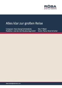 Produktbild: Alles klar zur gro&szlig;en Reise