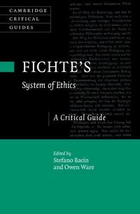 Produktbild: Fichte's System of Ethics