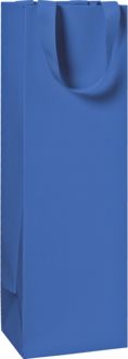Produktbild: Flaschentasche One Colour | 11&times;36&times;10,5 cm, 250 g/m&sup2;, dunkelblau