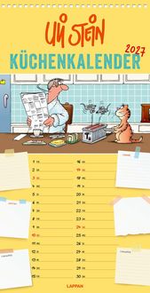 Produktbild: Uli Stein K&uuml;chenkalender 2027: Monatskalender f&uuml;r die Wand