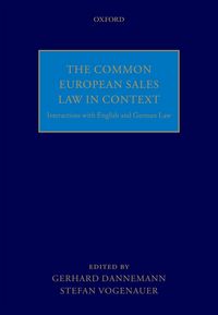 Produktbild: The Common European Sales Law in Context