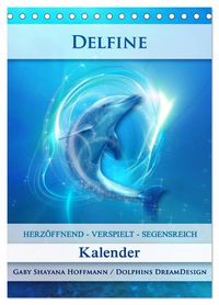 Produktbild: Delfine - Kalender (Tischkalender 2026 DIN A5 hoch), CALVENDO Monatskalender