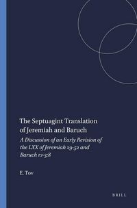 Produktbild: The Septuagint Translation of Jeremiah and Baruch