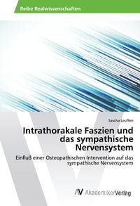 Produktbild: Intrathorakale Faszien und das sympathische Nervensystem