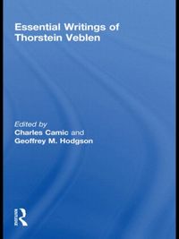 Bild vom Artikel Essential Writings of Thorstein Veblen vom Autor Charles Camic