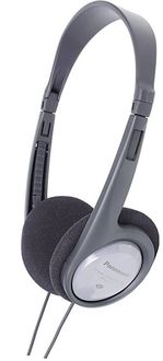 Bild vom Artikel Panasonic RP-HT090E-H TV On Ear Kopfhörer kabelgebunden Grau Lautstärkeregelung vom Autor 