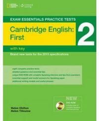 Produktbild: Exam Essentials Practice Tests: Cambridge English First 2 with Key and DVD-ROM