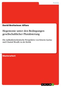 Produktbild: Hegemonie unter den Bedingungen gesellschaftlicher Pluralisierung