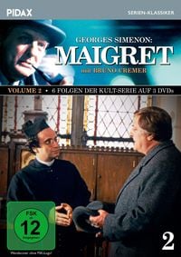 Produktbild: Maigret, Vol. 2 / Weitere 6 Folgen der Kult-Serie mit Bruno Cremer nach dem Romanen von Georges Simenon (Pidax Serien-Klassiker) [3 DVDs]