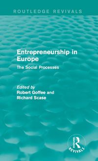 Produktbild: Entrepreneurship in Europe (Routledge Revivals)