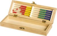 Bild vom Artikel Small foot 1689 - Bürobox, Holz-Stiftebox mit Abakus, 22x7x3cm vom Autor 