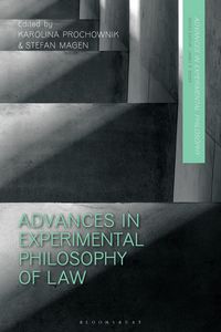 Produktbild: Advances in Experimental Philosophy of Law