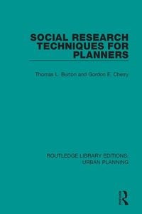 Produktbild: Social Research Techniques for Planners
