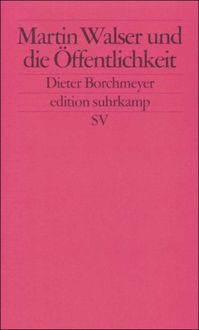 Produktbild: Borchmeyer: Walser/&Ouml;ffentlichkeit