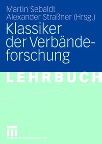 Produktbild: Klassiker der Verb&auml;ndeforschung
