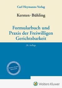 Produktbild: Formularbuch und Praxis der Freiwilligen Gerichtsbarkeit