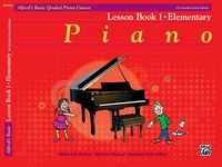 Produktbild: Palmer, W: Alfred's Basic Graded Piano Course Lesson, Bk 1