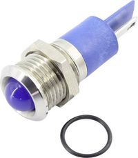 Produktbild: TRU COMPONENTS 1605979 LED-Signalleuchte Blau 24V DC/AC 60 mcd