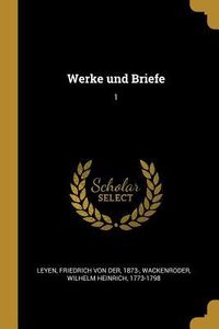 Produktbild: Werke Und Briefe: 1