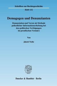 Produktbild: Demagogen und Denunzianten.