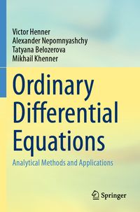 Produktbild: Ordinary Differential Equations
