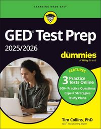Produktbild: GED Test Prep 2025/2026 For Dummies