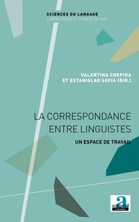 Produktbild: La correspondance entre linguistes